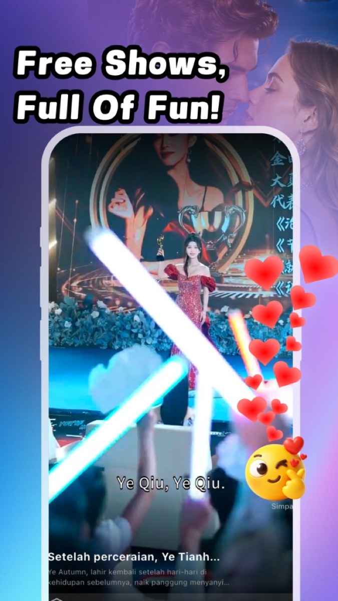 PicDrama free shows promotional screen